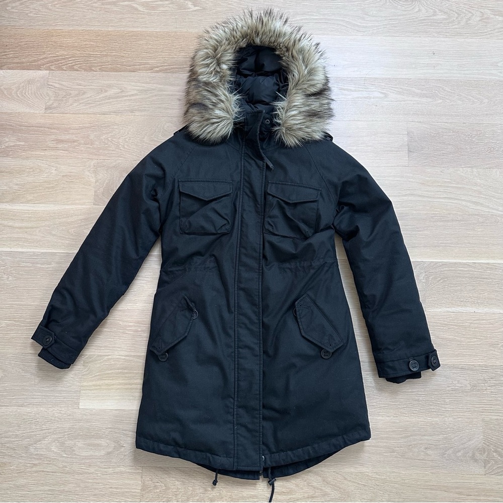 ARITZIA - COMMUNITY - PARADIGM PARKA - BLACK - SIZE SMALL - GREAT CONDITION - Picture 1 of 16